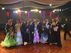 i ballerini della New Top Dance al “Cinderella Cup” in Belgio